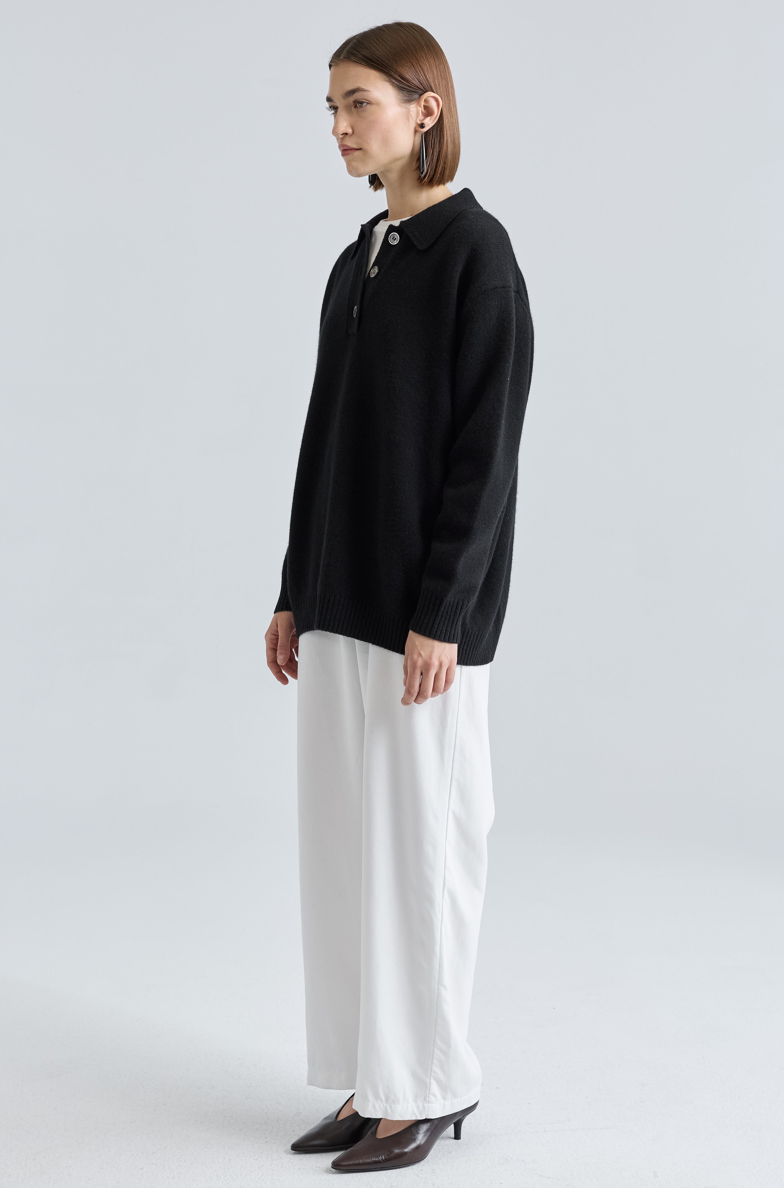 Polo Wool Sweater - Almina Concept 