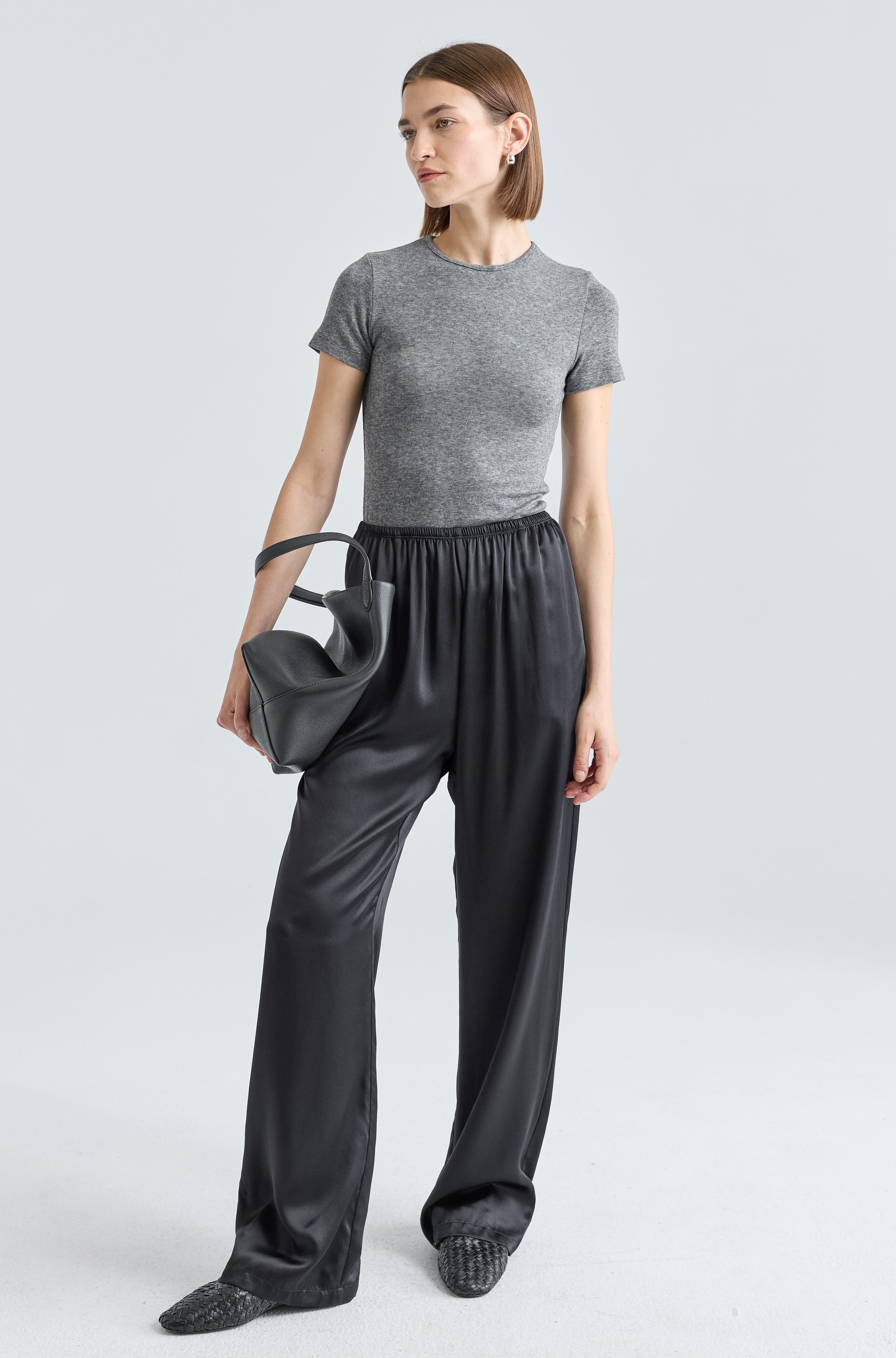 Silk Pants - Almina Concept 