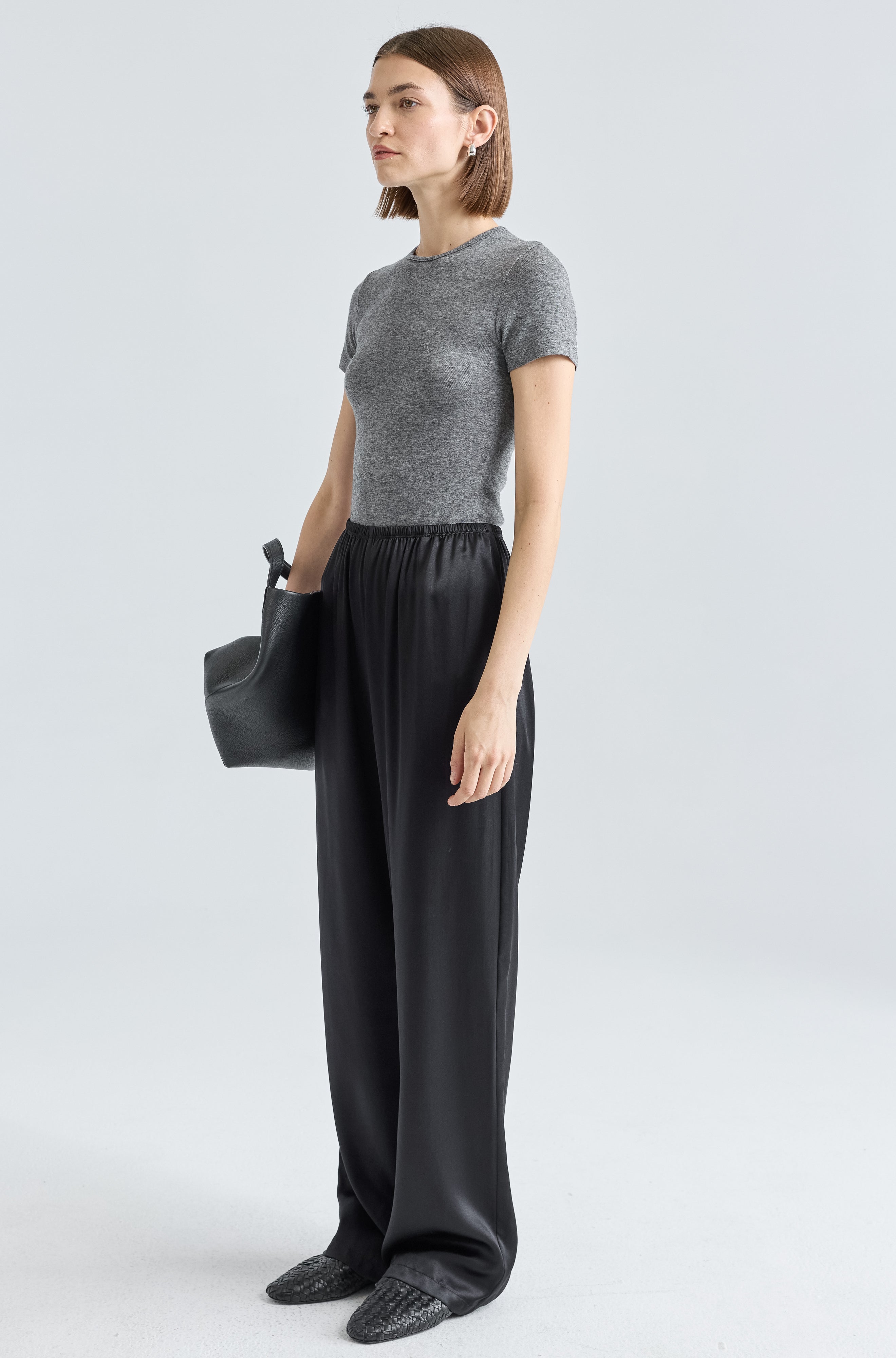 Silk Pants - Almina Concept 