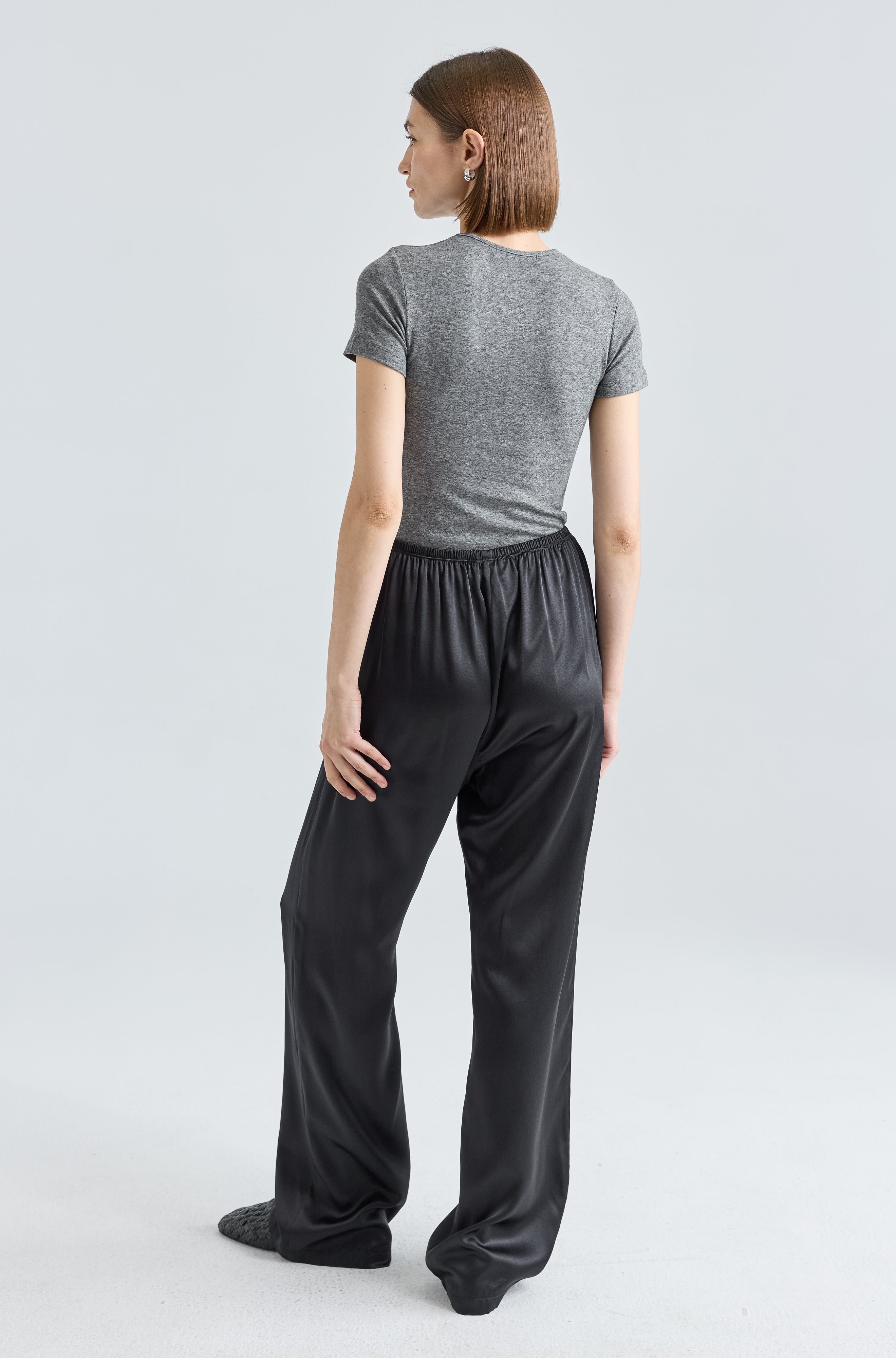 Silk Pants - Almina Concept 