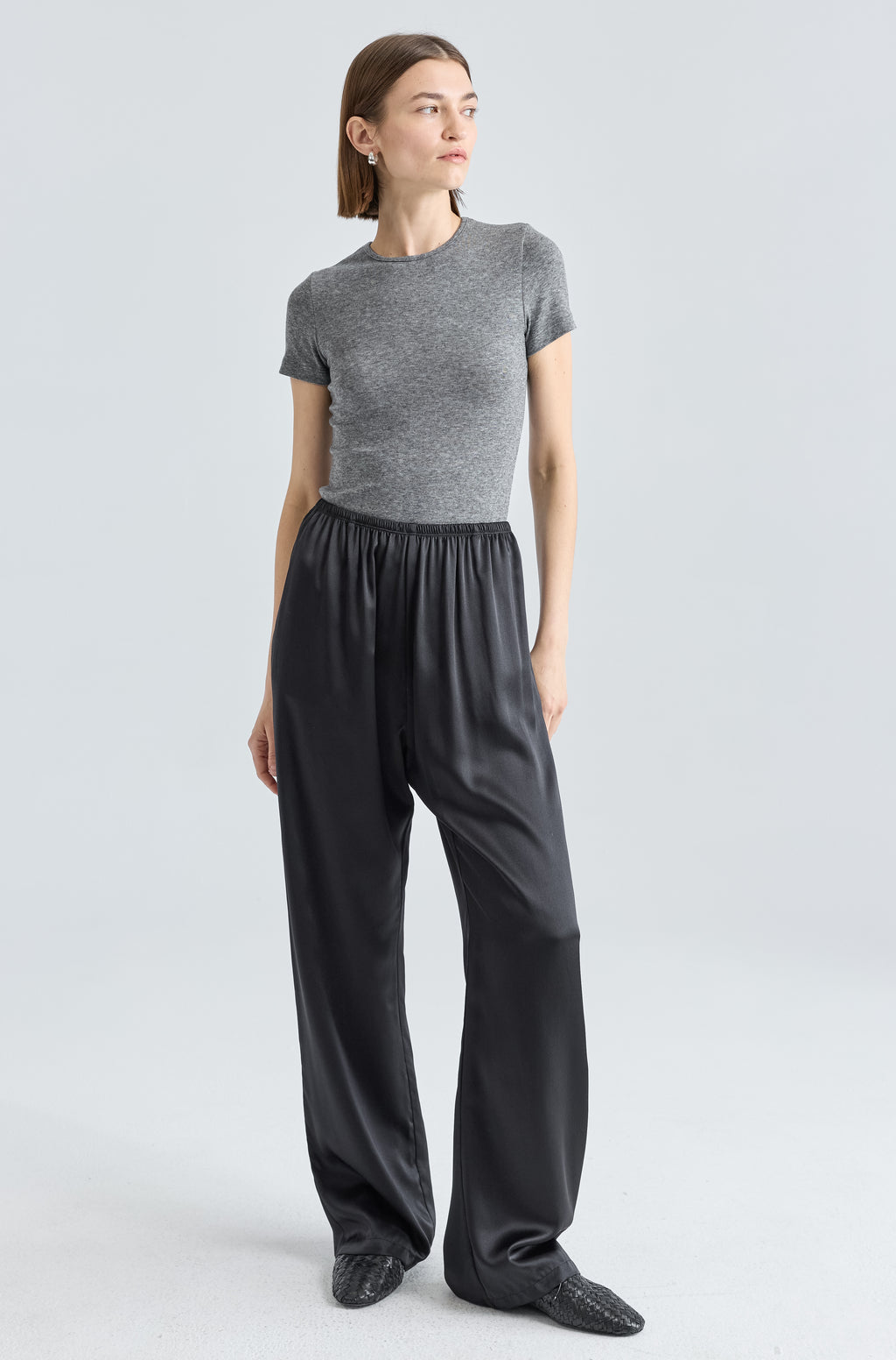 Silk Pants - Almina Concept 