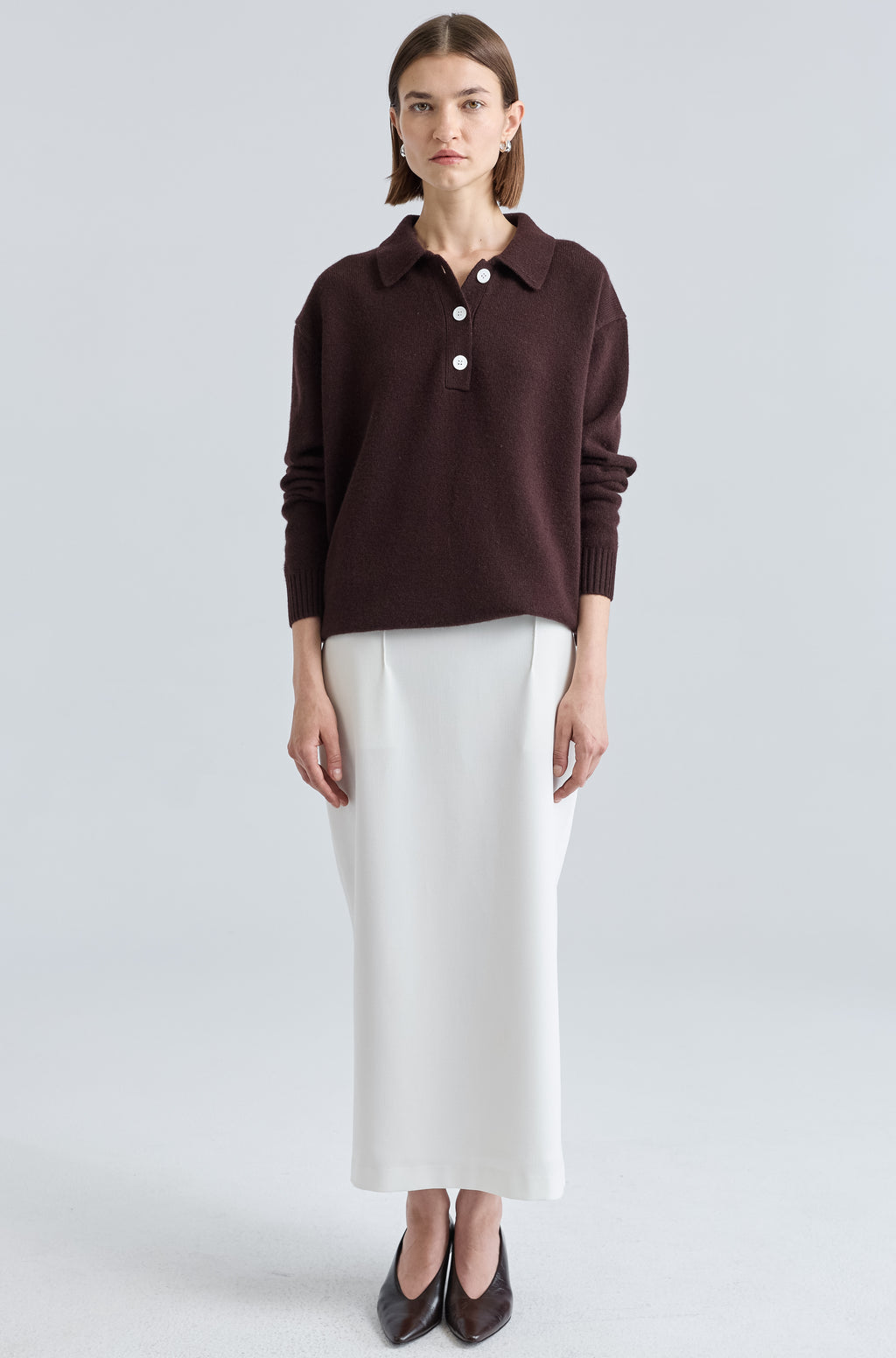 Polo Wool Sweater - Almina Concept 