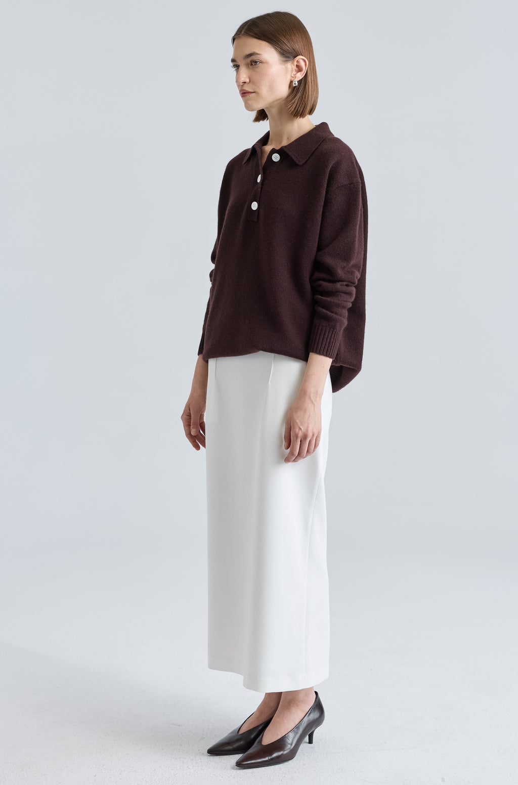 Polo Wool Sweater - Almina Concept 