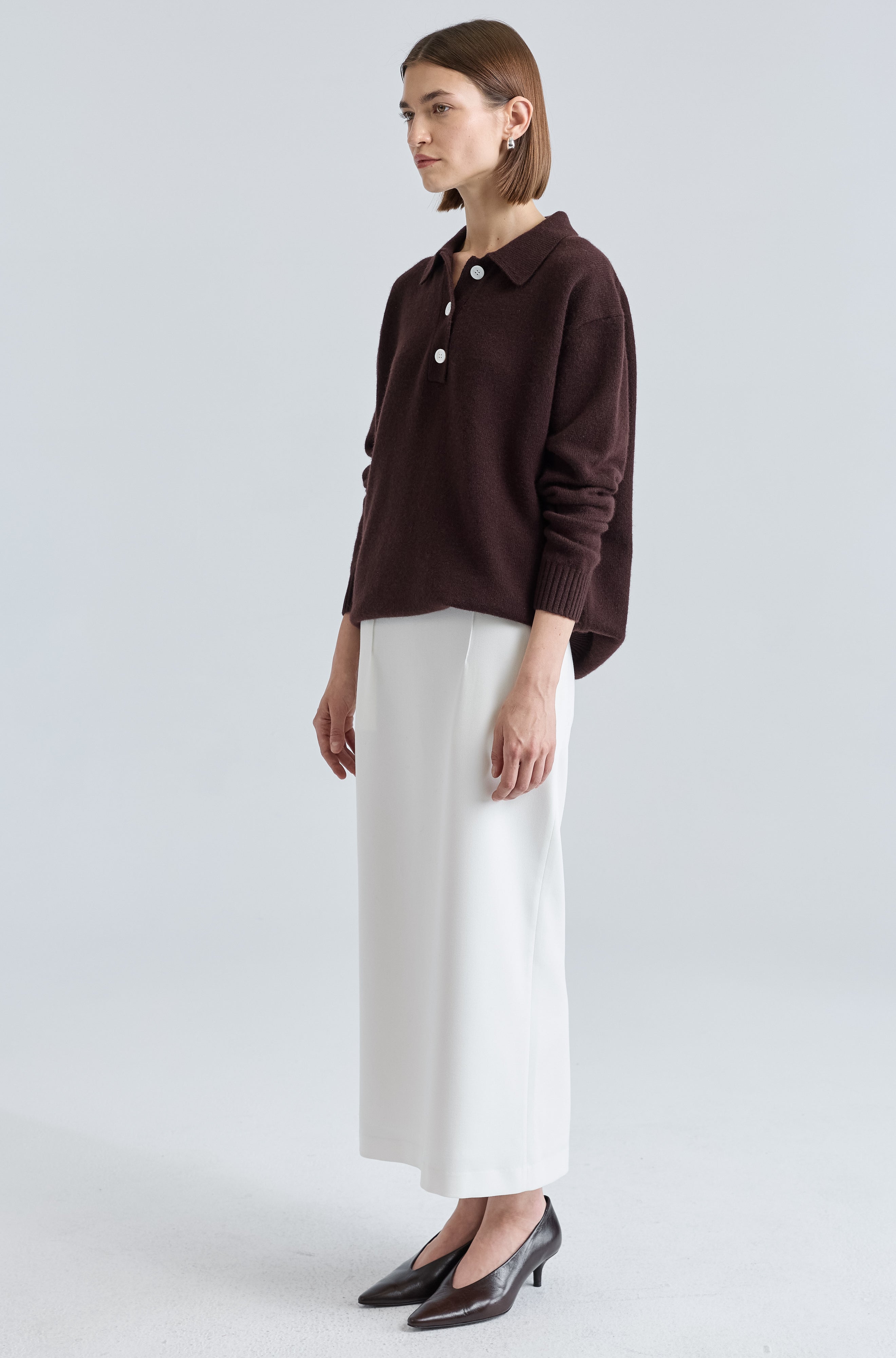 Polo Wool Sweater - Almina Concept 