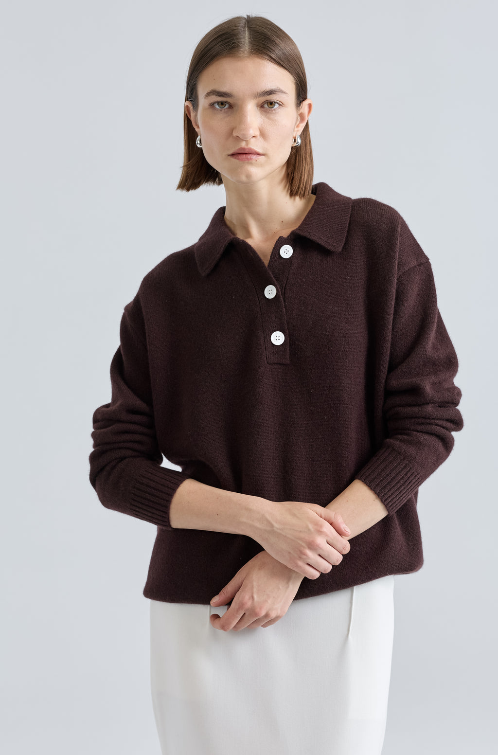Polo Wool Sweater - Almina Concept 