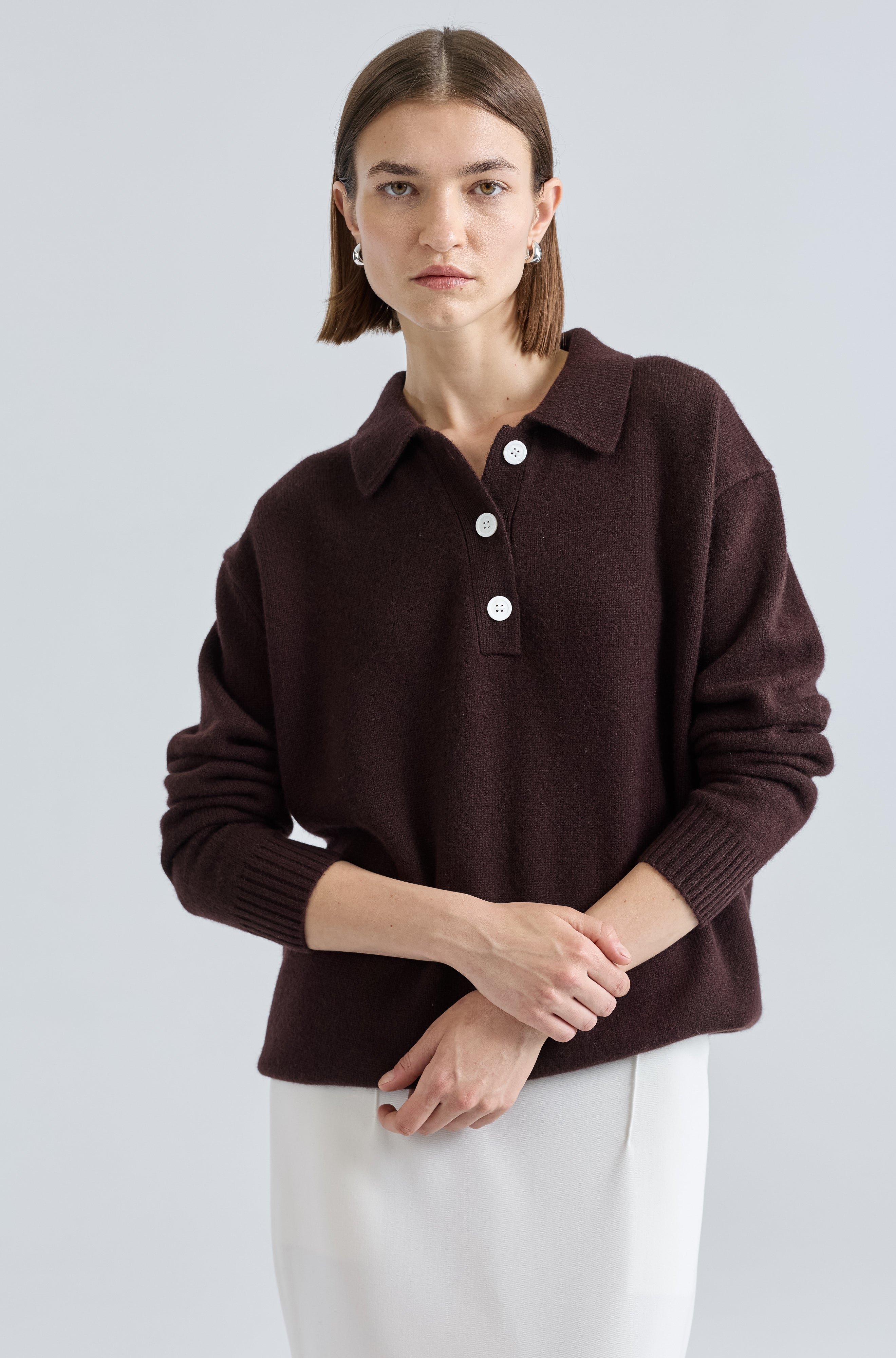 Polo Wool Sweater - Almina Concept 