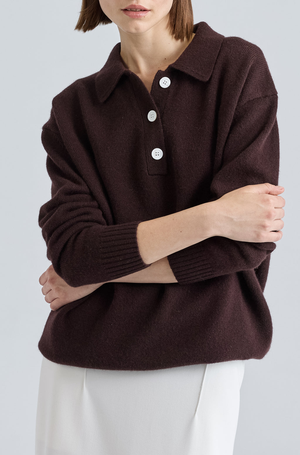 Polo Wool Sweater - Almina Concept 