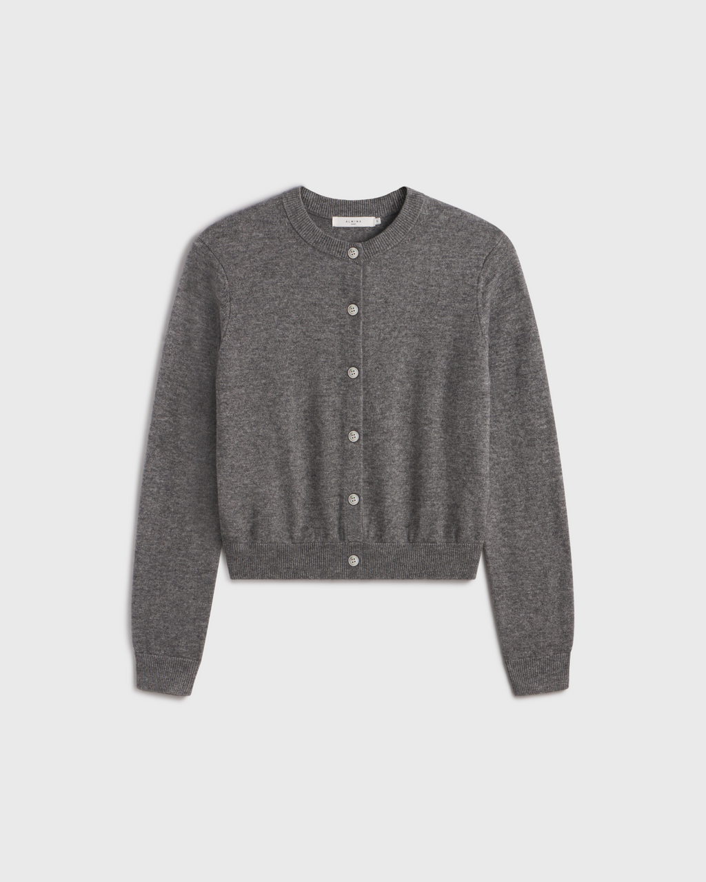 Classic Crew Wool Cardigan - Almina Concept 