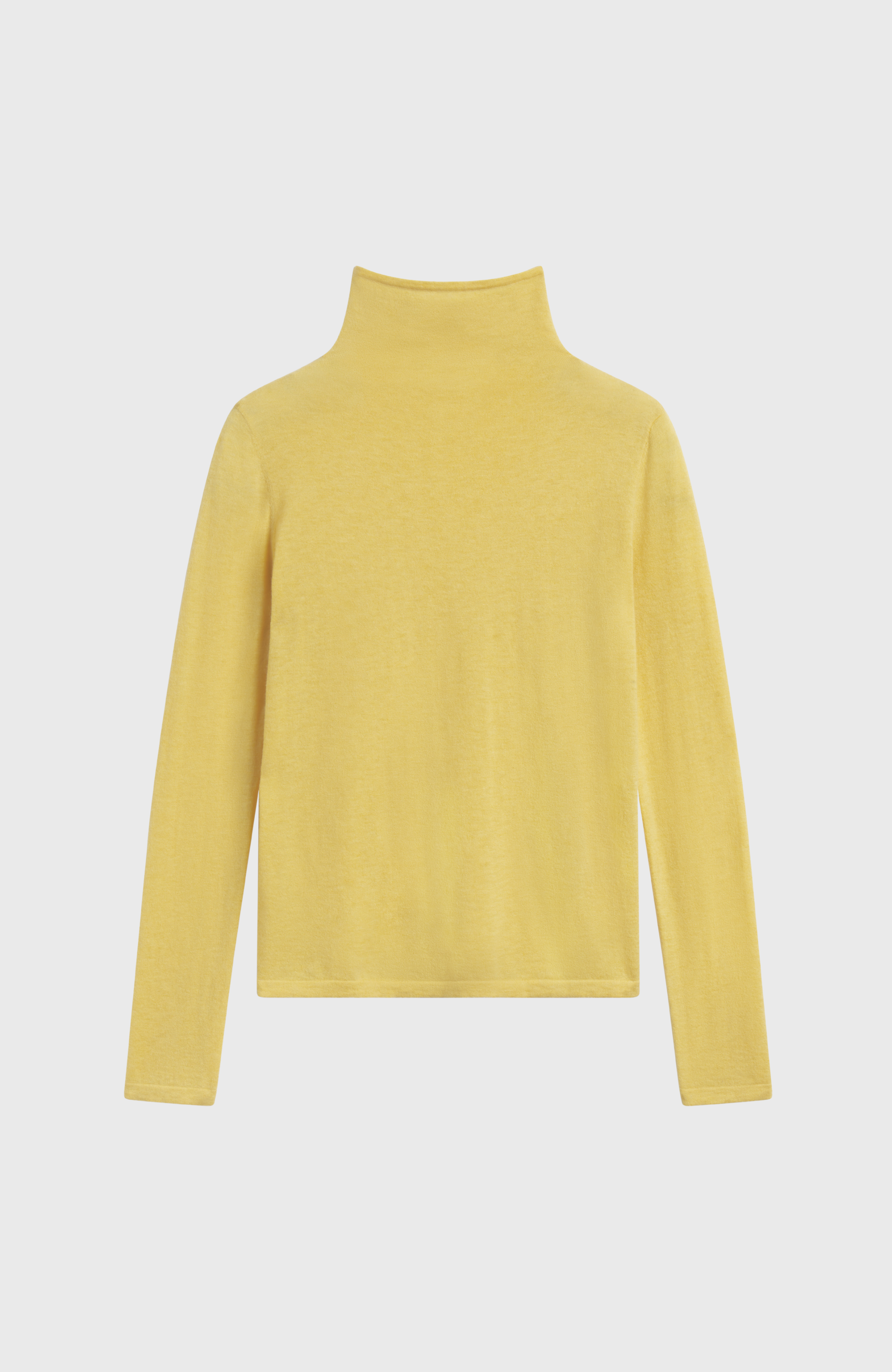 Funnel Wool/Cash Turtleneck - Almina Concept 
