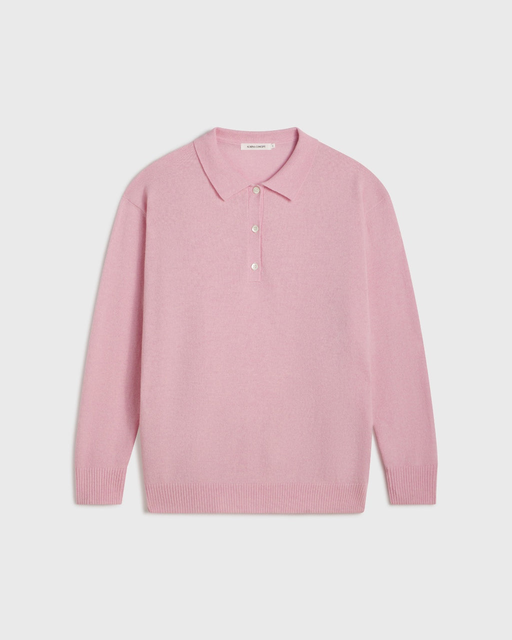 Lightweight Wool Polo - Almina Concept 