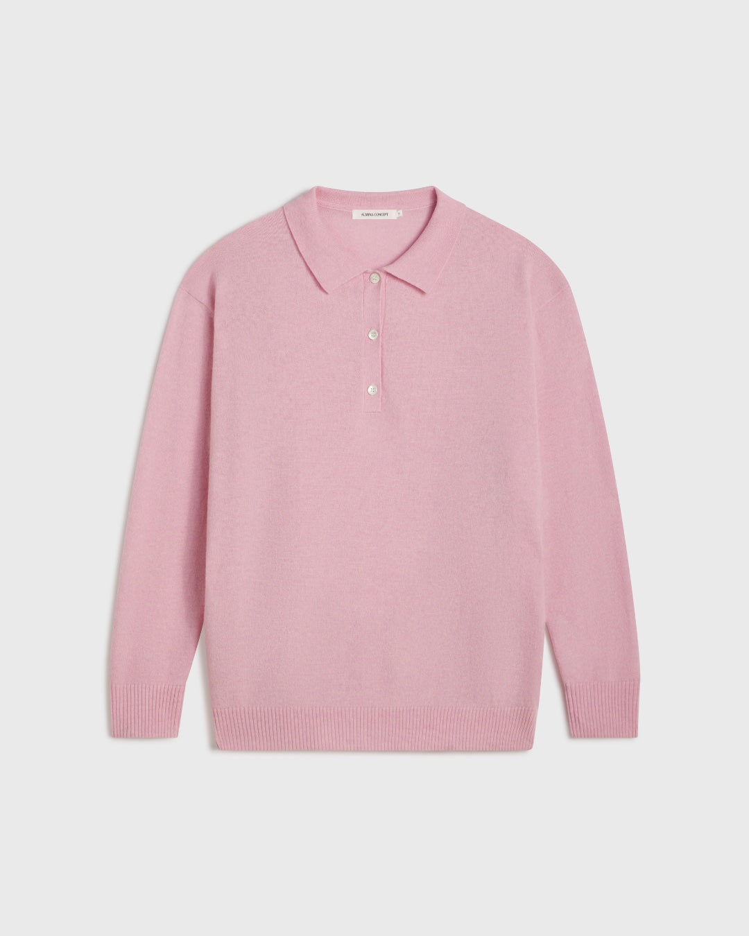 Lightweight Wool Polo - Almina Concept 