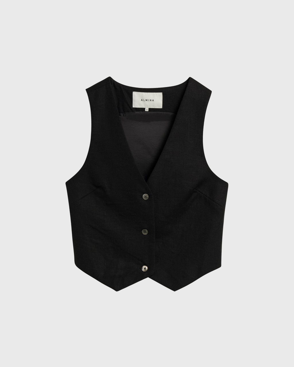 Linen Vest - Almina Concept 