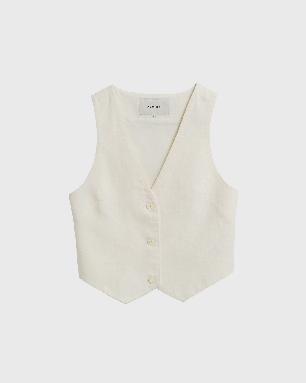 Linen Vest - Almina Concept 
