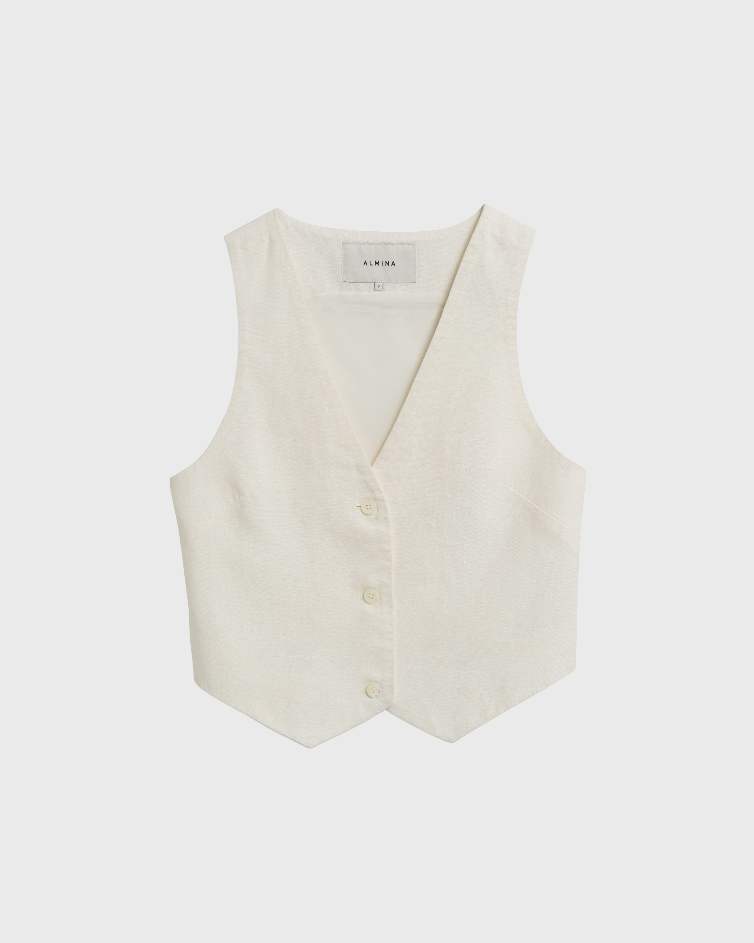 Linen Vest - Almina Concept 