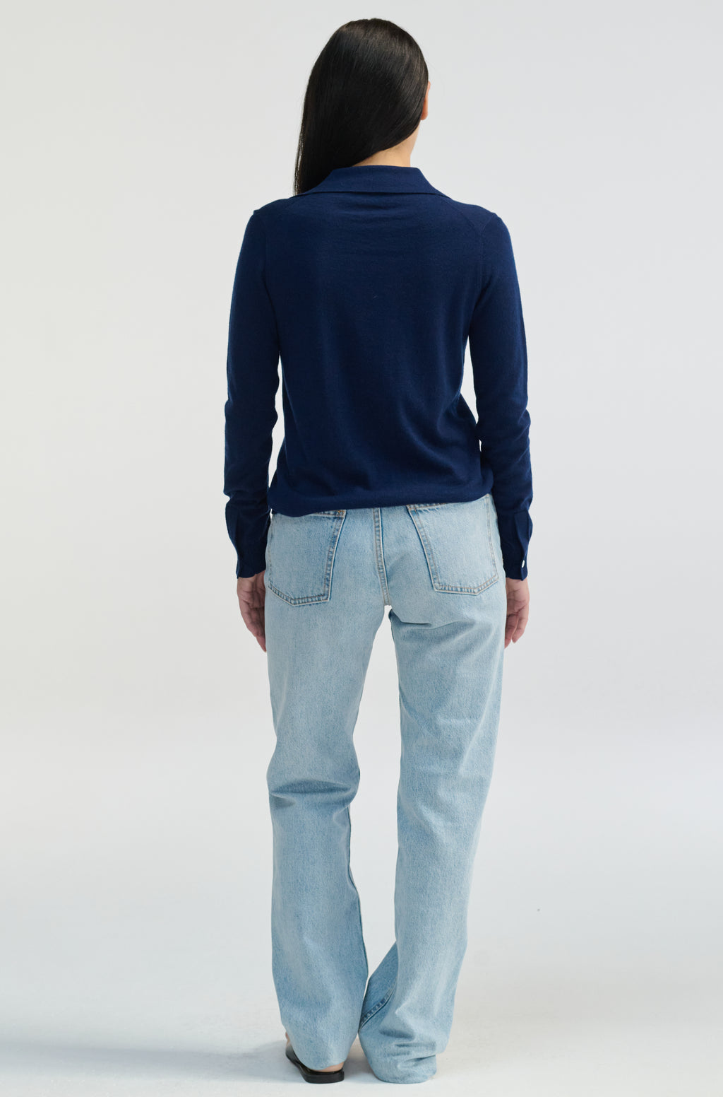 Button Up Knit Top - Almina Concept 