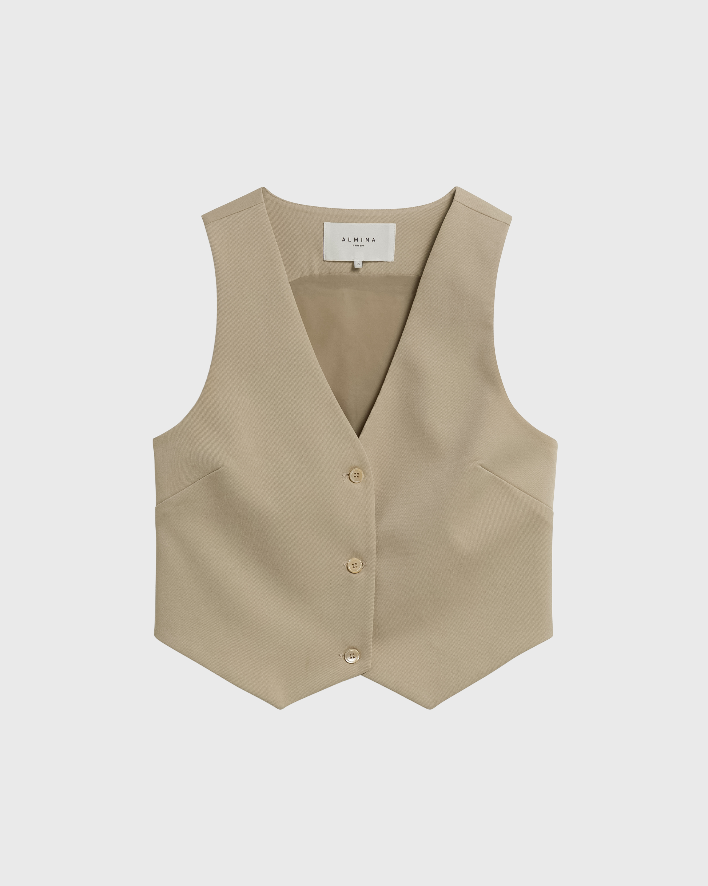 Tencel Vest - Almina Concept 