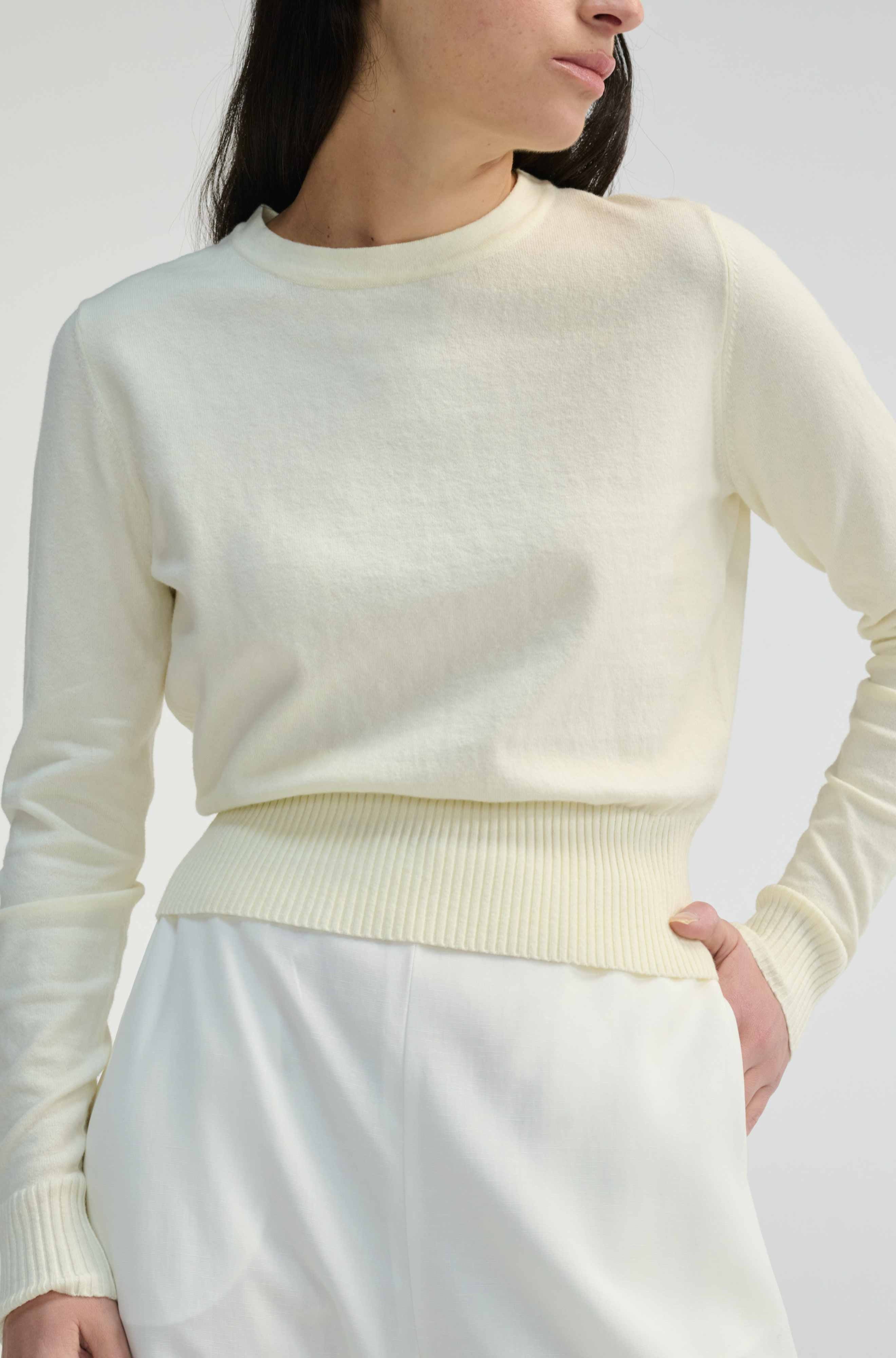 Slim Long Sleeve Knit Top