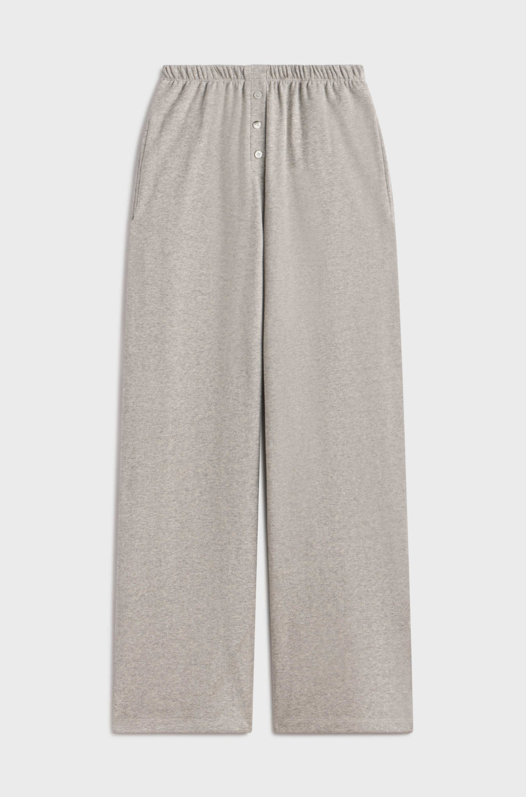 Gray pants on a white background