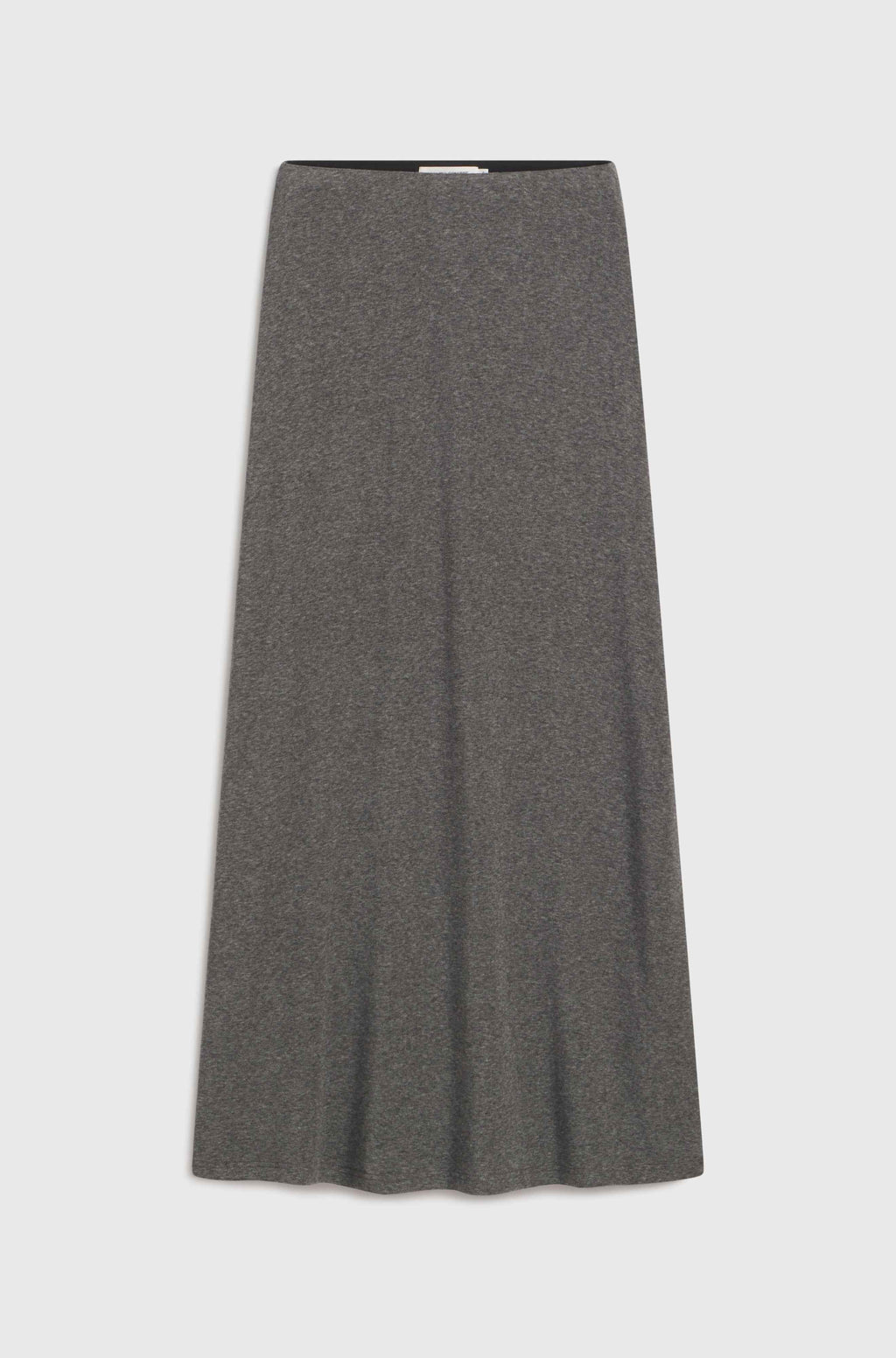Gray skirt on a light gray background