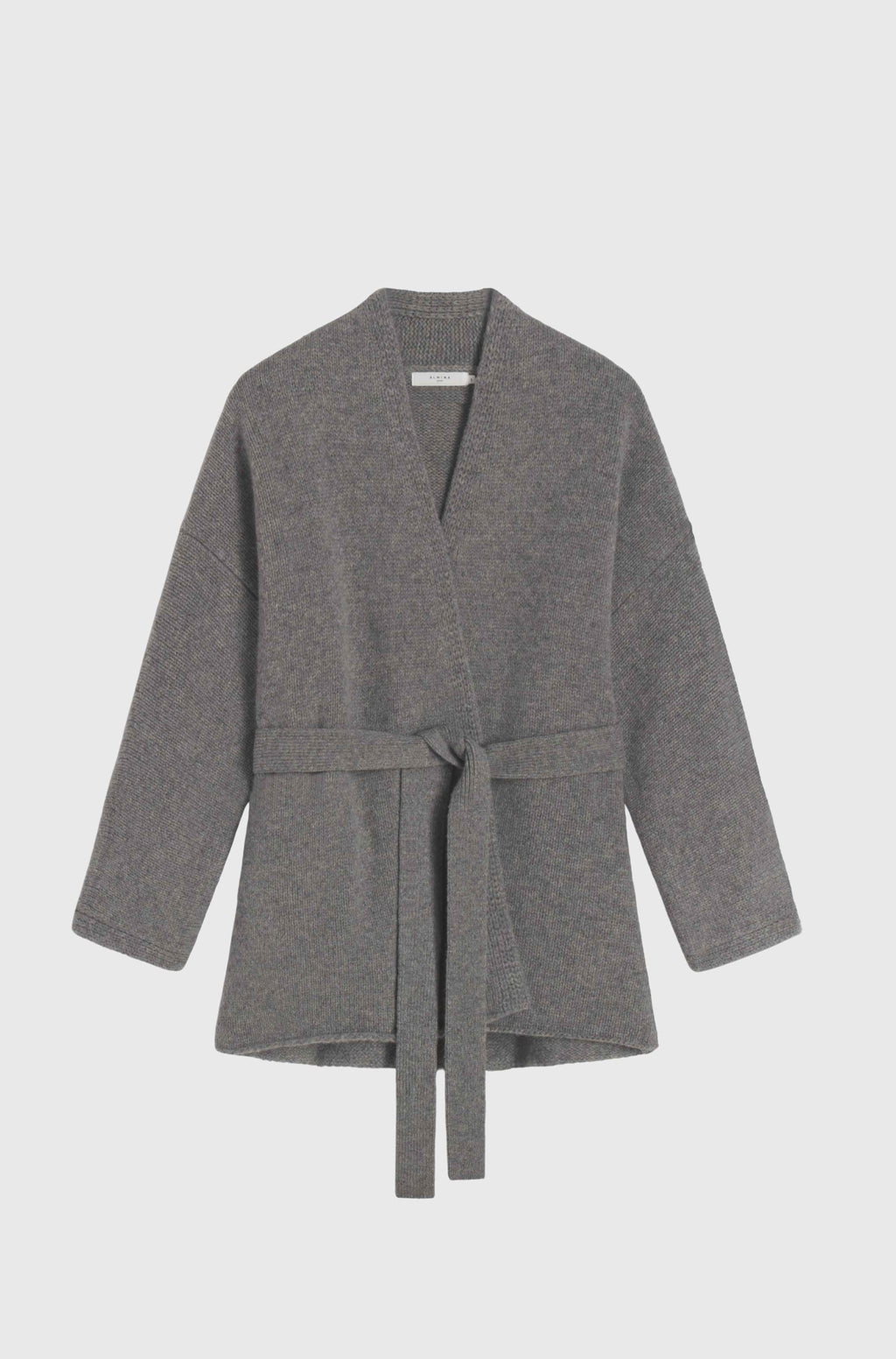 Gray sweater on a light gray background