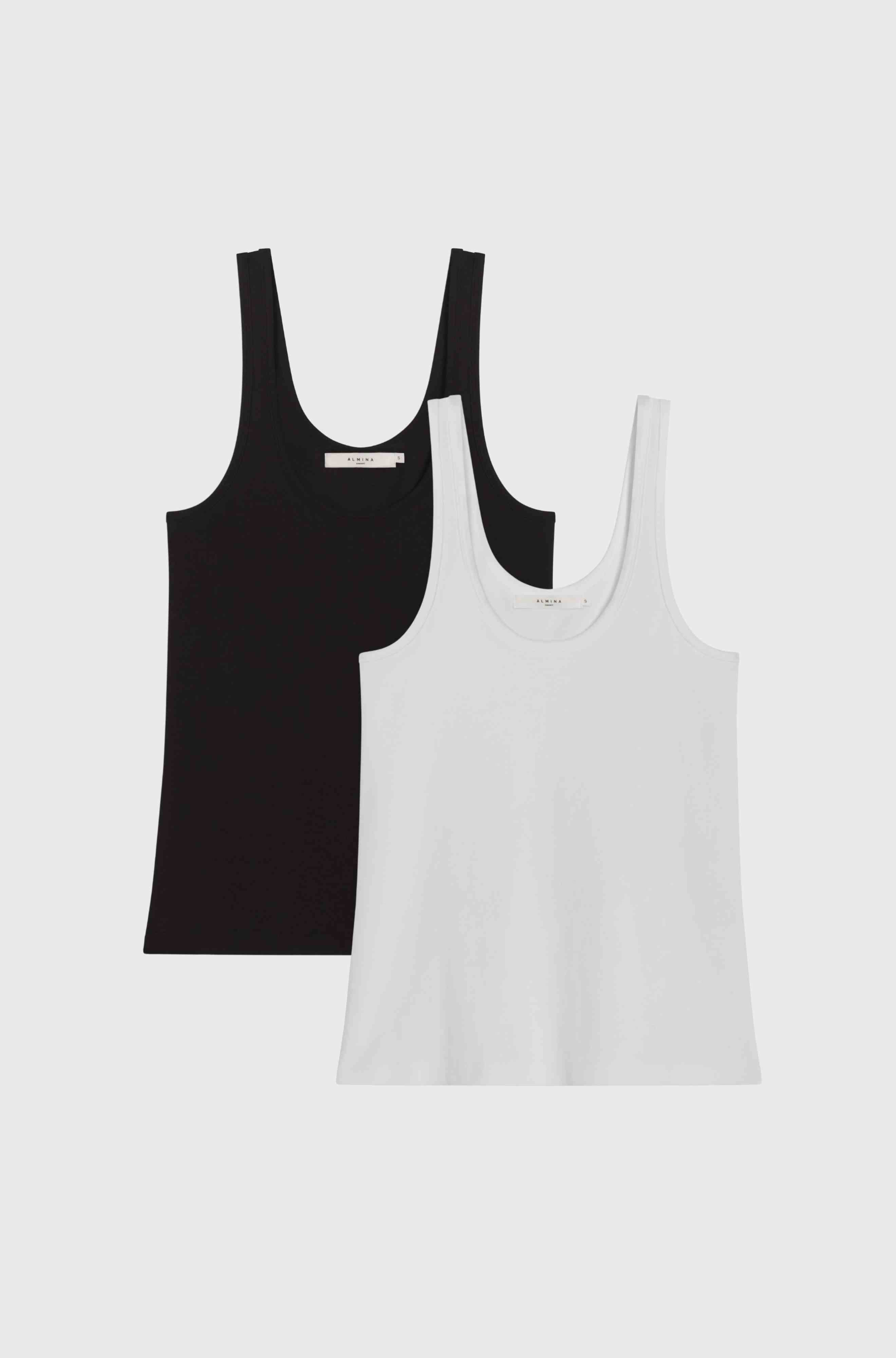 Scoop Neck Tank Set