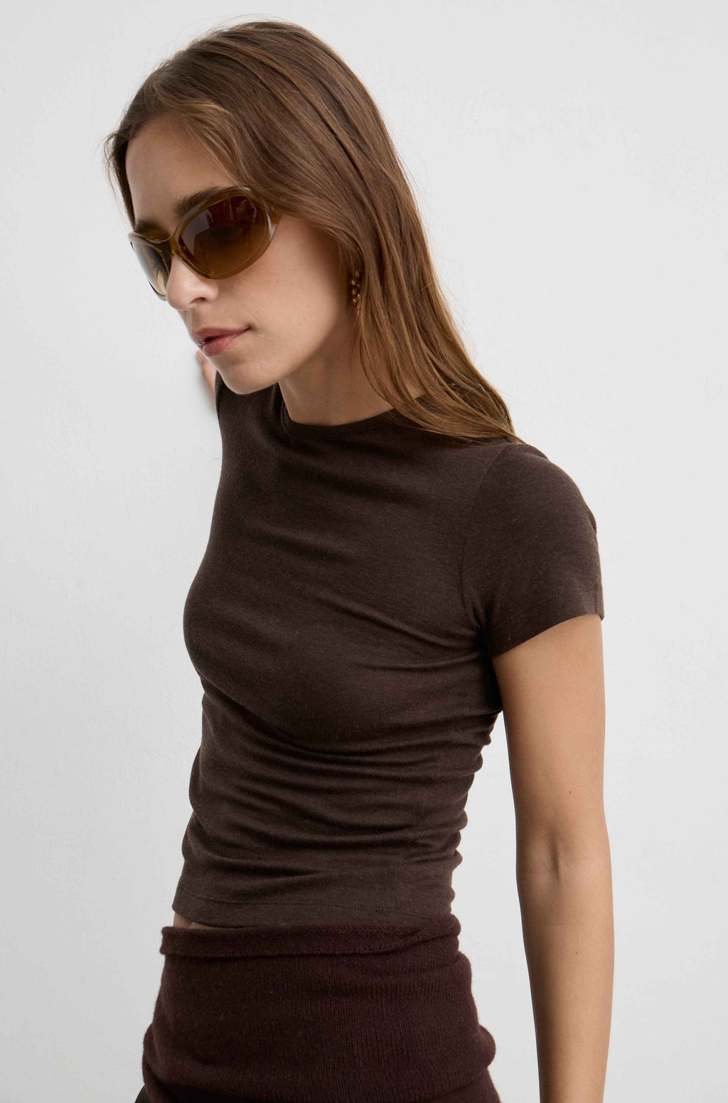 Short Sleeve Knit Top