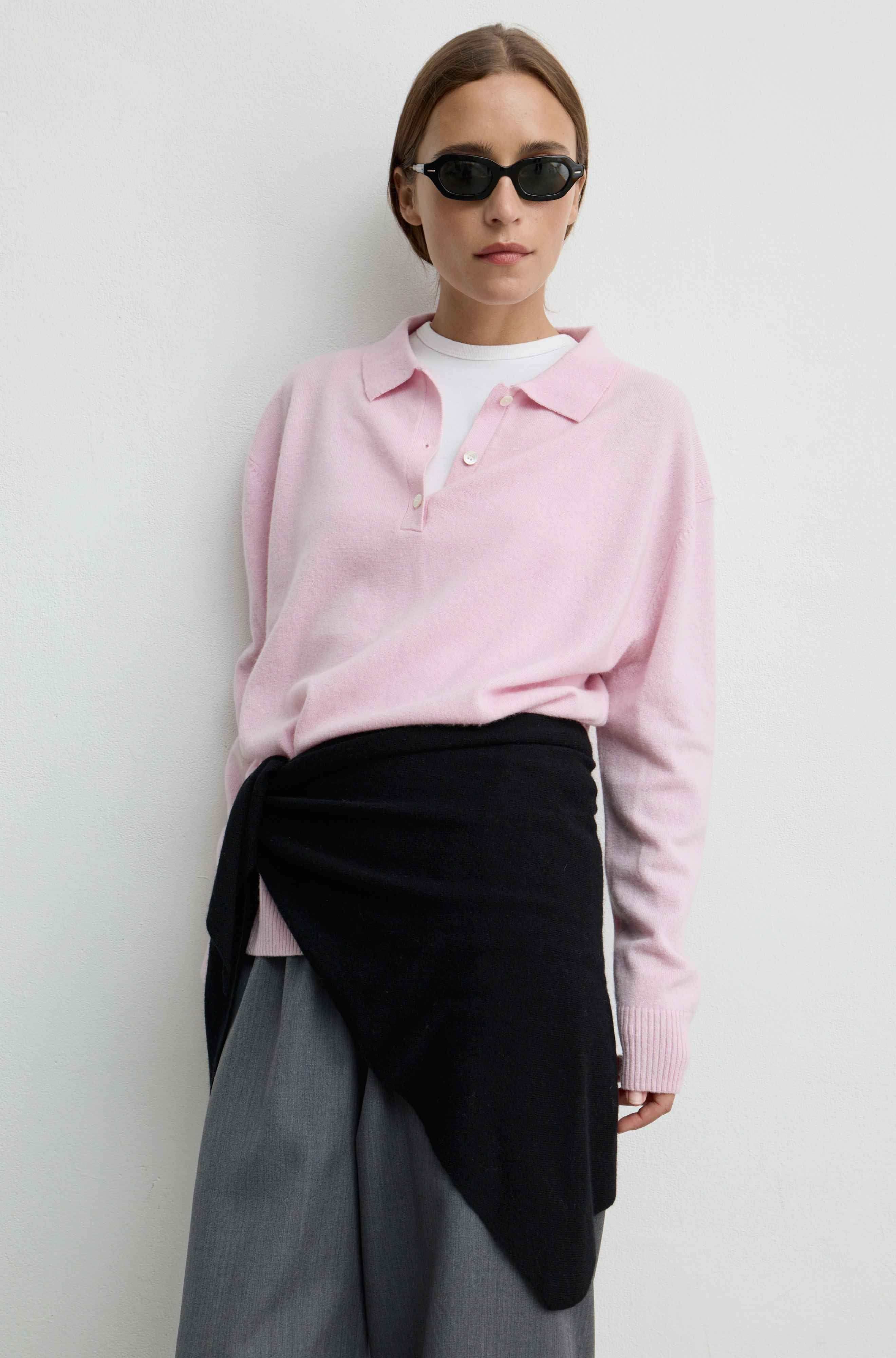 Lightweight Wool Polo