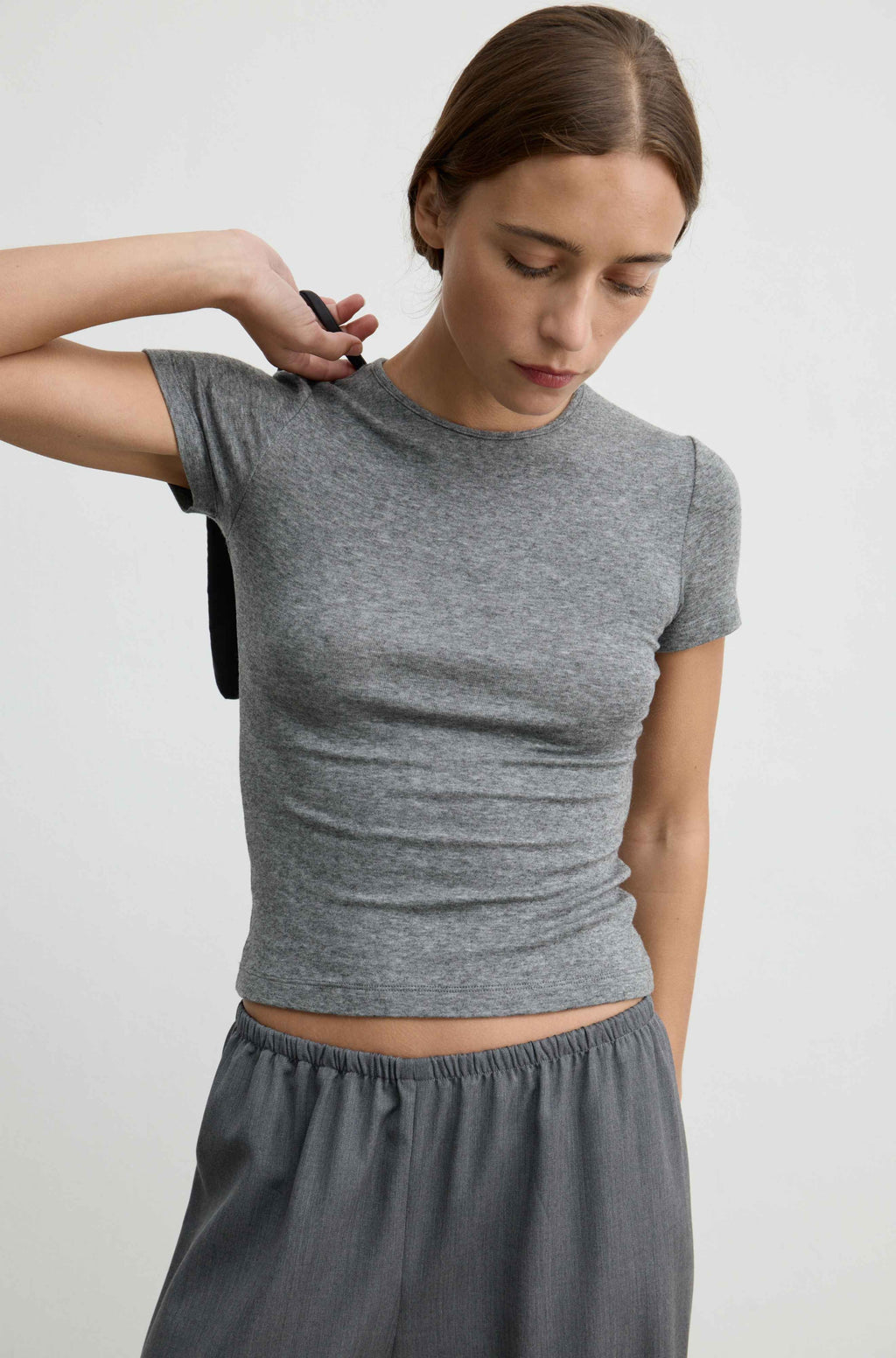 Short Sleeve Knit Top