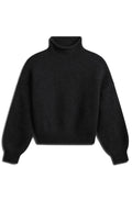 Cropped Rollneck Pullover Sweater