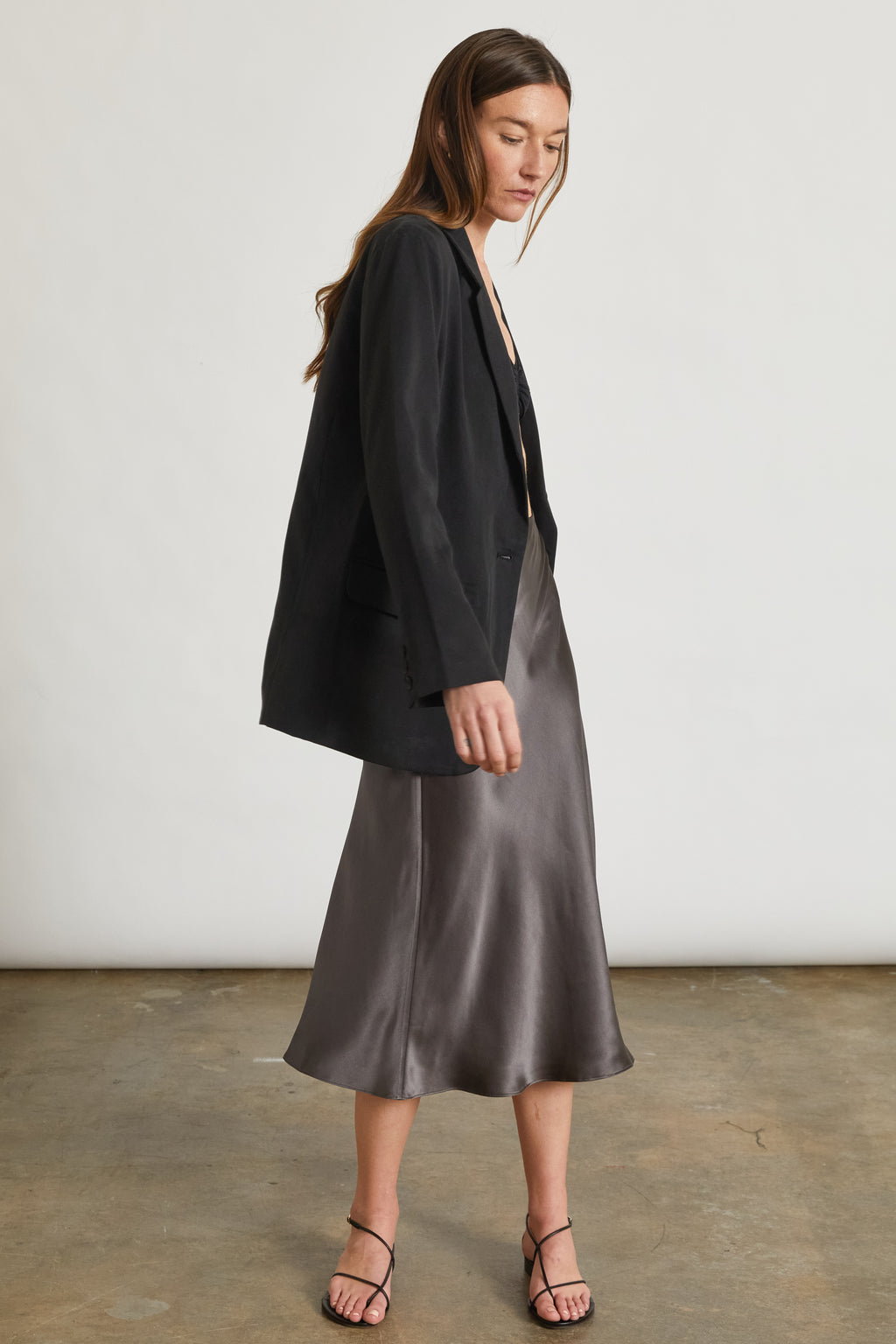 Slip Silk Skirt - Almina Concept