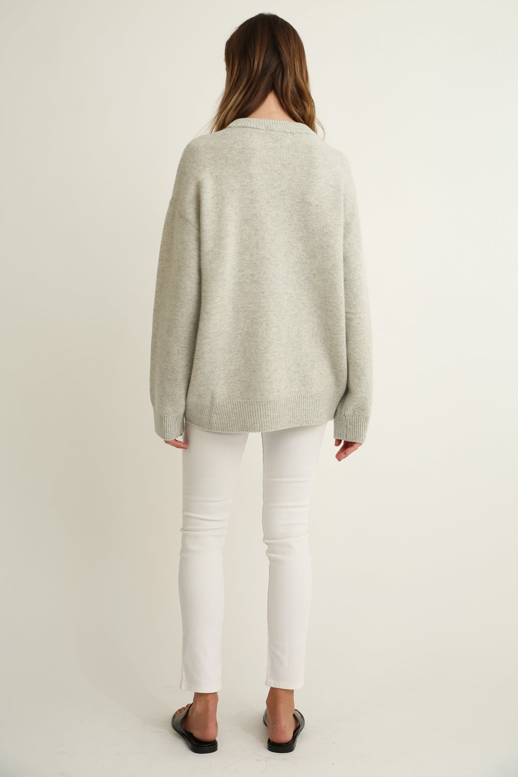 Oversized Wool/Cash Sweater - Almina Concept
